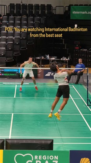 This is how International Badminton looks like from side view 👀❤️