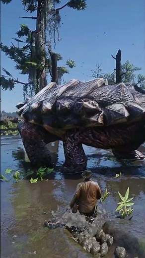 I found Son of Godzilla in Red Dead Redemption 2