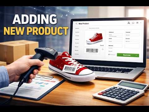 Adding new product in Point of Sale Module - RedERP
