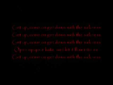 Down With The SIckness Lyrics By Disturbed