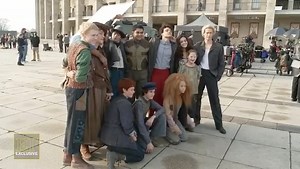 THE HUNGER GAMES: THE BALLAD OF SONGBIRDS AND SNAKES Behind the Scenes With The Cast. New behind-the-scenes look at #TheHungerGames: The Ballad of Songbirds and Snakes cast from ETNow featuring Rachel Zegler, Tom Blyth, Hunter Schafer, Peter Dinklage, Viola Davis, and finally more of the tributes on set! | Panem Propaganda