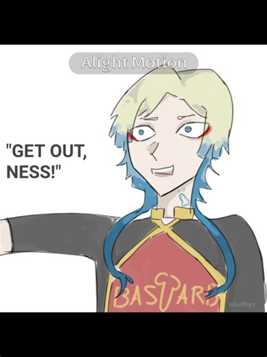 Ness and Kaiser: Blue Lock Character Interactions