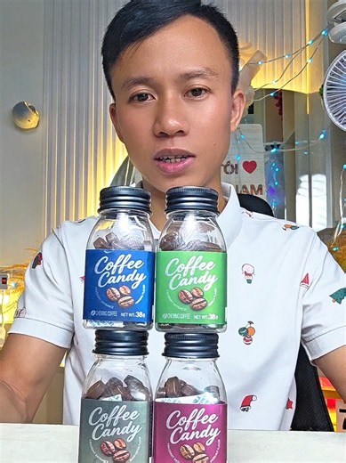 Kẹo Coffee Candy – Kẹo cà phê viên nén ít calo