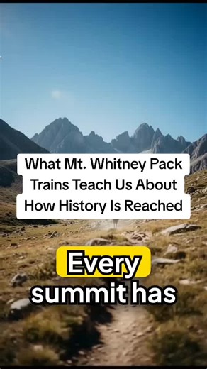 What Mt. Whitney Pack Trains Teach Us About How History Is Reached Mt. Whitney pack trains history Slim Princess Chapter 395 ECV Lone Pine California markers E Clampus Vitus ECV Clampers California public history markers California historical plaques Gold Rush towns Ghost towns Old California history California road trip Hidden California history #MtWhitneyHistory #SlimPrincess395 #Clamptok #ECV #ClamperPride #OldCalifornia #HistoryTok #ClamperPride #OldCalifornia #CaliforniaHistory #GoldRushHis
