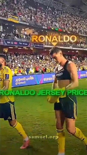 Who Has The Most Expensive Jersey? 😳 Ronaldo vs Neymar Jr 💸⚽ #Ronaldo #CR7 #NeymarJr #FootballShorts