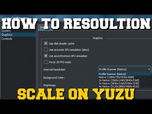 HOW TO CHANGE RESOULTION SCALING ON YUZU EMULATOR AND PLAY GAMES IN 4K (RESOULTION SCALING MOD)