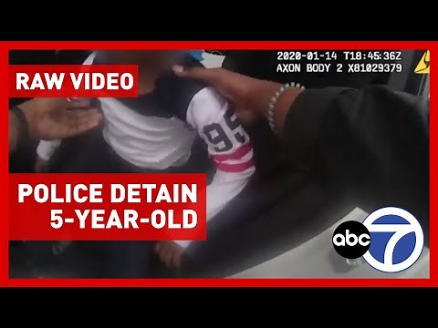 RAW VIDEO: 5-year-old detained by Montgomery County cops