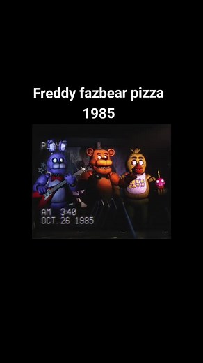 Nightmare Bonnie and Chica Encounter at Freddy Fazbear's Pizza 1985