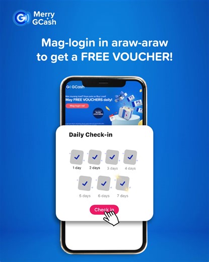 Mas murang load? Kaya pala sa GCash! 🎉 Mag-login na to get your FREE LOAD VOUCHERS daily! G-Xchange Inc. (GXI) is regulated by the Bangko Sentral ng Pilipinas (BSP). To know more, Visit the GCash Help Center or call us at 2882 (Globe/TM) / (02) 7213-9999 (Globe Landline), or Internet Call through the Help Center. | GCash