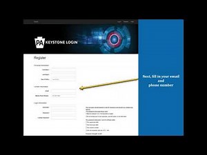 DEP Grants: Registering as a First-Time ESA Applicant – Keystone Login System