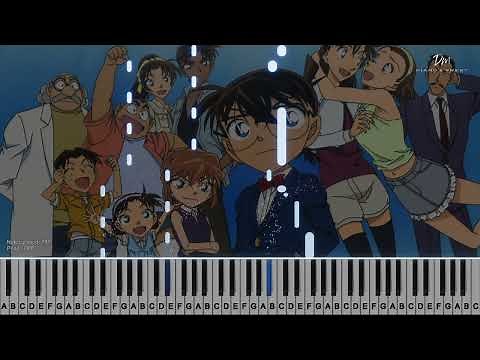 PIANO TUTORIAL & SHEET | Detective Conan Main Theme