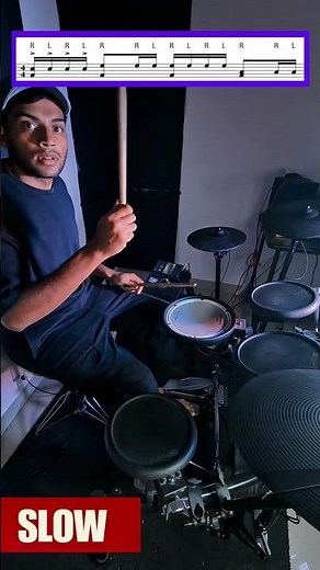 🔥 “Must-Learn 16th Note Drum Fill for Beginners!” #drumlessons