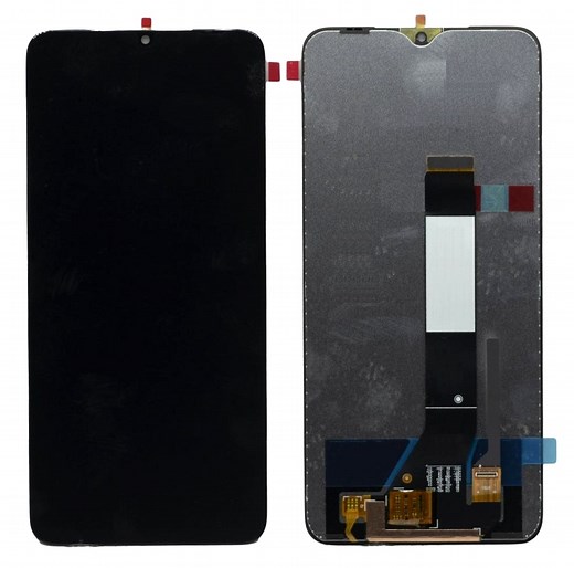 LCD with Touch Screen for Xiaomi Redmi 9 Power - Black (display glass combo folder)