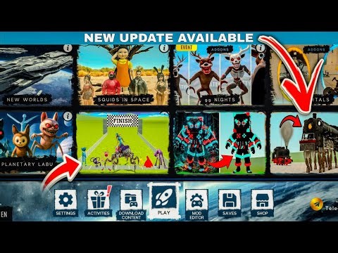 Sandbox in space new update and nexbots in playground mod in Garry's Mod #roblox #garrysmod