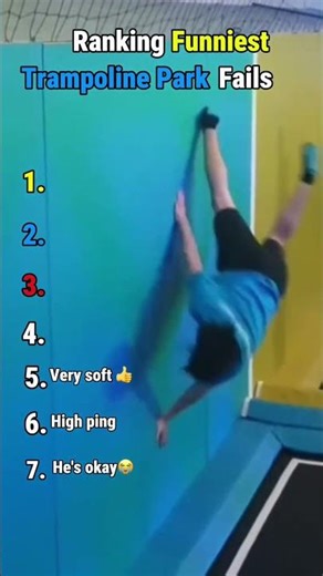 Ranking Funniest Trampoline Park Fails