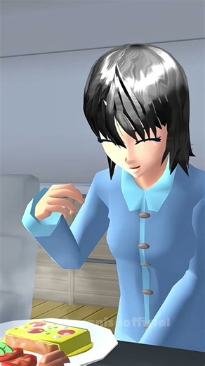 Rina sudah lupa ternyata ibu nya Rina sudah tiada ib:@Kaylangegame_ #sakuraschoolsimulator #sad