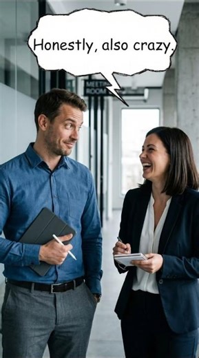 Real Office English Conversation: They Never Actually Mean It 😂 | From Beginner to Intermediate