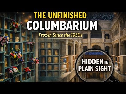 The Unfinished Columbarium Frozen Since the 1930s — Hidden in Plain Sight