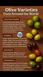 16K views · 81 reactions | Olive Varieties from Around the World | Chef Jahed | Facebook
