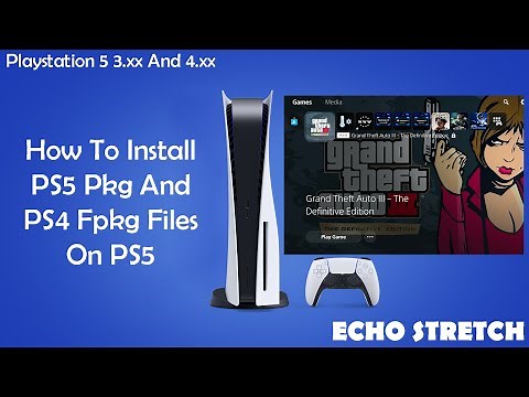 How To Install PS5 Pkg And PS4 Fpkg Files On PS5