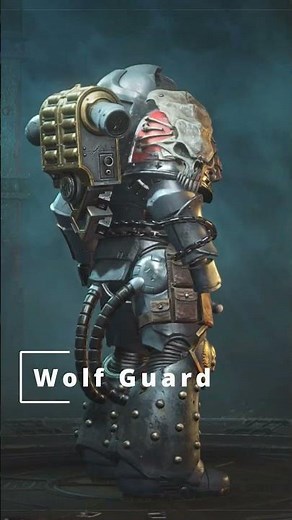 Space Wolves Skins in Space Marine 2 – INSANE ‘Astartes Overhaul’ Mod Armor Show! #Shorts