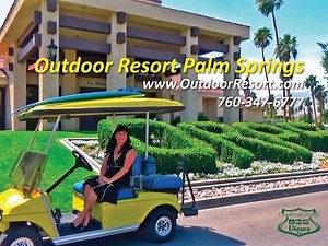 Outdoor Resort Palm Springs Cathedral City California CA
