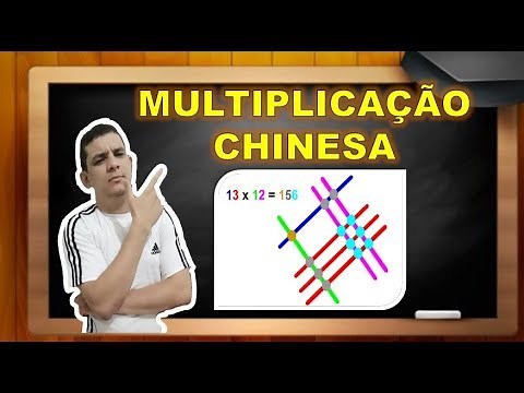 MULTIPLICAÇÃO CHINESA : SEM QUALQUER CÁLCULO - PROF. MICAMÁTICA