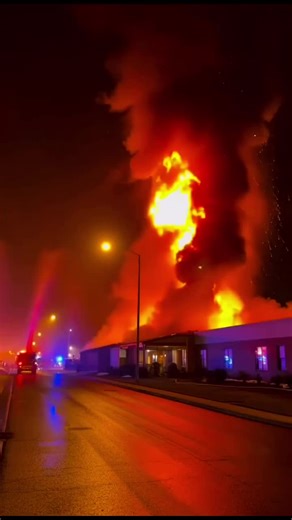 A powerful explosion followed by intense fire has prompted a mass-casualty emergency response at a nursing home in Bristol, Pennsylvania. Fire crews and ambulances rushed in as thick smoke filled the sky and residents were evacuated. This is a developing situation and details may change as officials confirm information. Our thoughts are with the residents, staff, families, and first responders on the ground. 🙏 📍 Bristol, PA 🕒 December 23, 2025 #bristol #fyp #fire #explosion #powerful