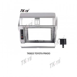 [Hot Item] GPS Fascia Trim Installation Tk Car Frame Radio Frame Car Dashboard Accessories for 2014 Toyota Prado
