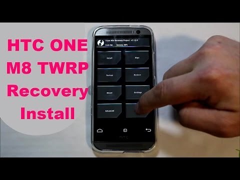 How to install TWRP recovery on the HTC One M8