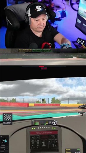 Moving under braking to perfection 🤣 – mit den Konsequenzen…#iracing #simracing #gt3 #spa #schalli
