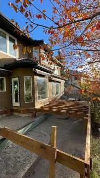 How to Build a Home Spa – Episode 2 | Deck Building (Calgary Renovation)