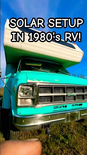 Adding Solar Power System In a Vintage RV! #solar #solarpower #diy #offgrid