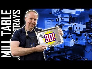 Making Table Protector Trays for the New Milling Machine