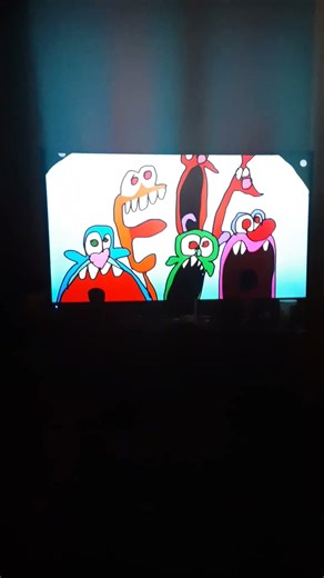 Homemade intros space goofs on tv