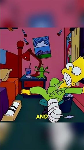 bart discovers Flanders secret #shorts #thesimpsons #simpsons #cartoon