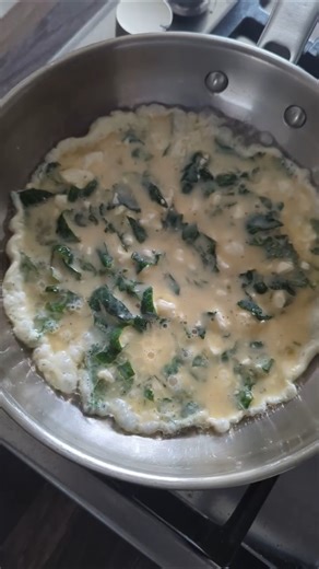 Greek Omelette for Breakfast #egg #breakfast #food #omelette #shorts #cooking #recipe