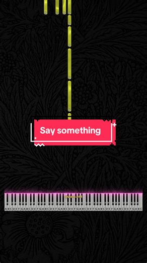 Piano Tutorial for 'Say Something' - Easy Guide