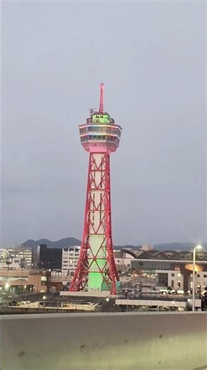 🌊 Hakata Port Tower | Fukuoka’s Hidden Scenic Spot 🗼