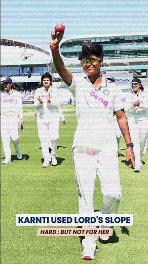 Kranti Gaud’s Lord’s Masterclass