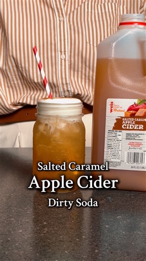 23 reactions | The dirty soda you didn’t know you needed this fall. 磻 Ginger Ale and Salted Caramel Apple Cider topped with cold foam and cinnamon. 奈 Tags ️ recipes, fall recipes, cider, dirty soda, fall vibes, fall drinks, apple cider | Weis Markets | Facebook