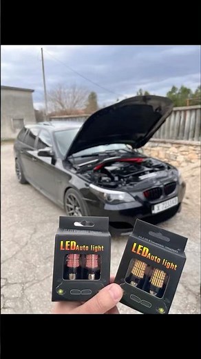 Смяна на LED крушки на стоп светлини и мигачи! #led #bmw