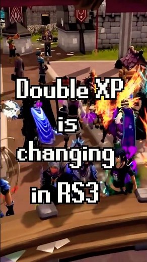 Double XP is Changing in RuneScape 3