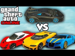 GTA 5 Online - "PEGASSI ZENTORNO" BEST CAR? (Zentorno vs Adder vs Turismo) [GTA V High Life DLC]