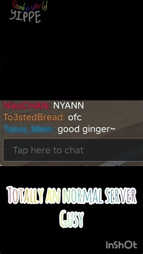 totally Normal server guys! || #dandysworld #roblox #whatthetruck, #thispersonisafreak #fah