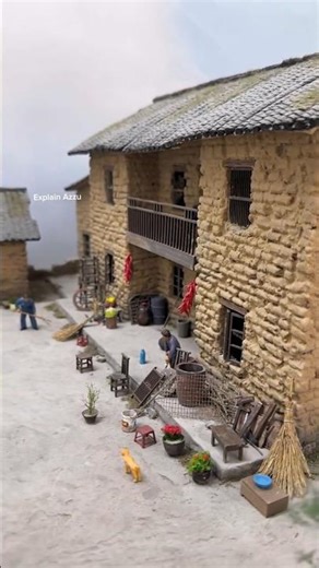 Unique Structure Of Village #shortsvideo