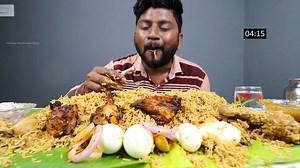 Salem RR Bucket Chicken Biryani Eating Challenge | Tandoori Chicken |Bucket Biryani | Food Challenge | Eating Challenge Boys