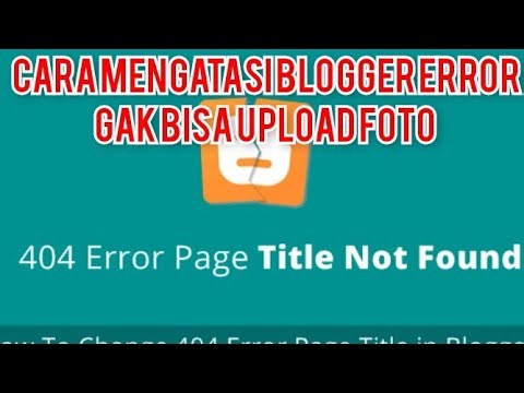 BLOGGER ERROR GAK BISA UPLOAD FOTO ? BEGINI SOLUSINYA !