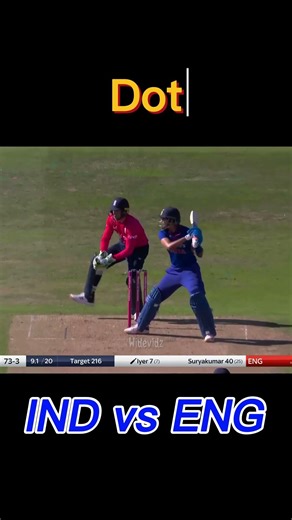 10th Over (2nd Inning) Ball by ball | India vs England 2022 | #cricket #indvseng #viral