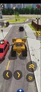 Extream Building Demolition 😈😱🔥 | Construction Simulator Gameplay #shorts #construction #jcb #viral